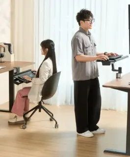 Alternative view of Maclean Under desk клавиатура holder MC-108B