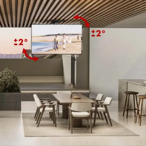 Alternative view of Maclean Electric TV ceiling mount MC-109 T