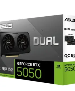 Asus видео карта GeForce RTX 5050 DUAL 8GB OC GDDR6 128BIT 3DP/HDMI