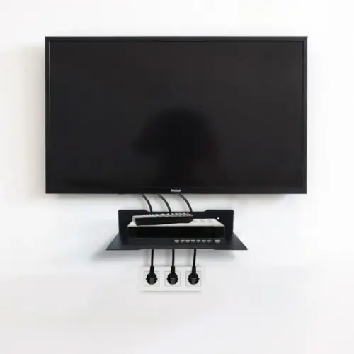 Alternative view of Maclean Decoder wall shelf, max 5kg, MC-122