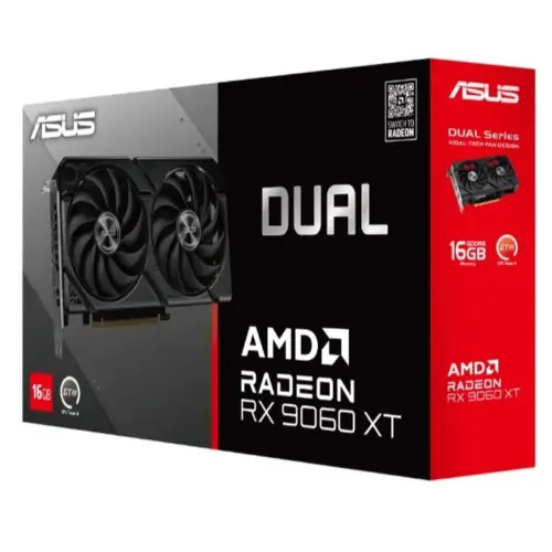 Alternative view of Asus видео карта Dual Radeon RX 9060 XT 16GB GDDR6 DUAL-RX9060XT-16G