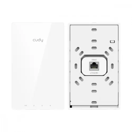 Alternative view of Cudy Access Point AX3000 Gigabit Wall-Plate Wi-Fi 6 Access Point