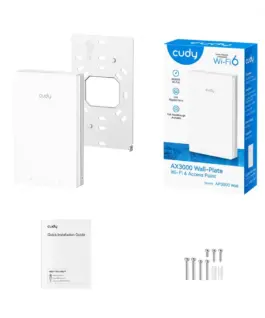 Cudy Access Point AX3000 Gigabit Wall-Plate Wi-Fi 6 Access Point