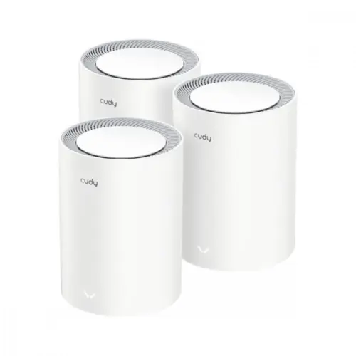 Cudy Router M3600 System WiFi Mesh BE3600 Gigabit Dual Band Wi-Fi 7 Mesh Solution 3-Pack