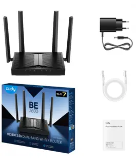 Cudy Router WR3600H Mesh 2.5G WiFi 7 BE3600 802.11be/ax/ac/a/b/g/n