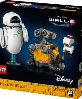 Alternative view of LEGO Bricks Disney Pixar 43279 WALL-E and EVE
