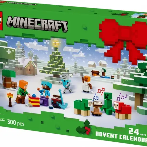 Alternative view of LEGO Bricks Minecraft 21280 Minecraft Advent Calendar