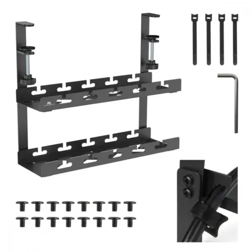 Maclean Under desk кабел organizer MC-104 B