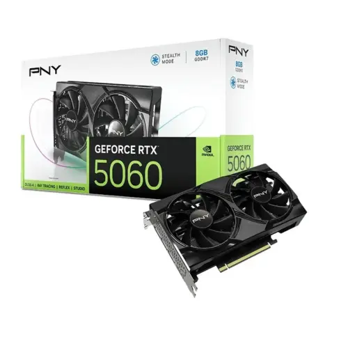 PNY видео карта GeForce RTX 5060 8GB 2F