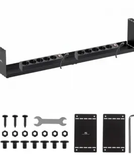 Maclean Maclean compact under- desk organizer MC-107 B
