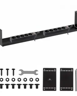 Maclean Maclean compact under- desk organizer MC-107 B