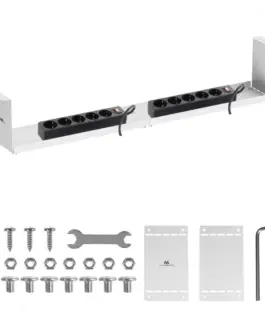 Maclean Maclean compact under-d esk organizer MC-107 W