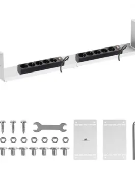 Maclean Maclean compact under-d esk organizer MC-107 W