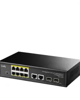 Alternative view of Cudy CUDY GS1010P 8xGb PoE+ 2x uplink 2xGB SFP 120W