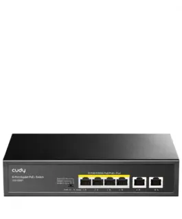 Cudy CUDY GS1006P 6-Port Gig abit PoE+ Switch 65W