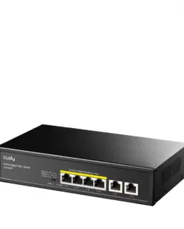 Alternative view of Cudy CUDY GS1006P 6-Port Gig abit PoE+ Switch 65W