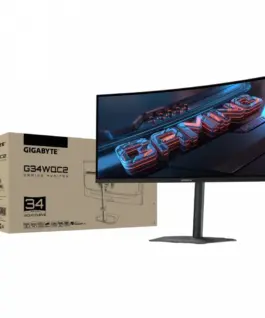 Alternative view of Gigabyte Monitor 34 inches G34WQC2 WQHD 200Hz 2DP 2HDMI