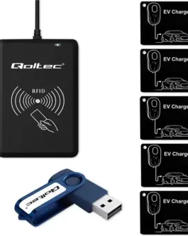 Qoltec EV hotel system EV card programmer Software