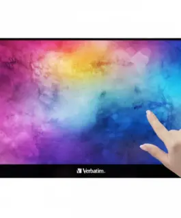 Verbatim Portable Touchscreen монитор Full HD 1080p