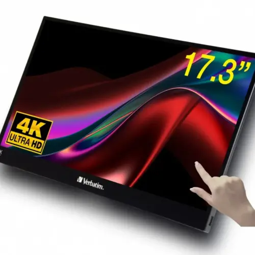 Alternative view of Verbatim Portable Touchscreen монитор Ultra HD 4K