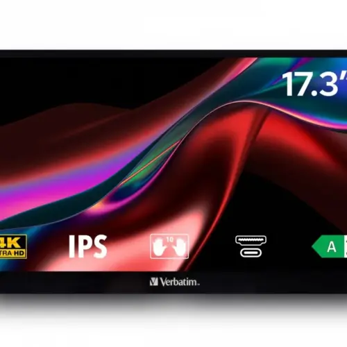 Verbatim Portable Touchscreen монитор Ultra HD 4K