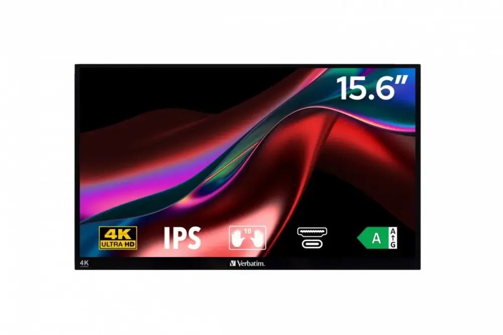Verbatim Portable Touchscreen монитор PMT-15-4K