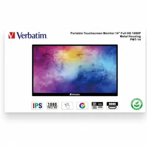 Alternative view of Verbatim Portable Touchscreen монитор Full HD 1080p