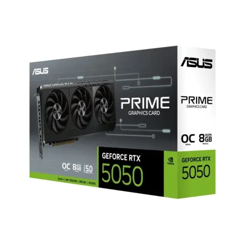 Alternative view of Asus видео карта GeForce RTX 5050 PRIME 8G OC GDDR6 128BIT DP/HDMI