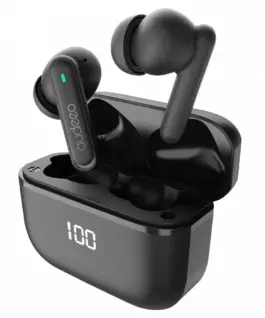 Audeeo Earphones TWS Aeropods черен