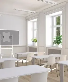 Neomounts Trolley FLIP TV/LCD FL50-515WH1 55-65 inch 50kg 400×400