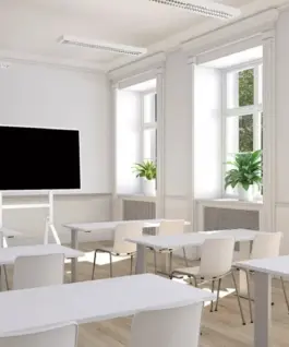 Neomounts Trolley FLIP TV/LCD FL50-515WH1 55-65 inch 50kg 400×400