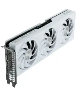 Alternative view of Palit видео карта GeForce RTX 5070 бял OC 12GB GDDR7 192bit 3DP/HDMI