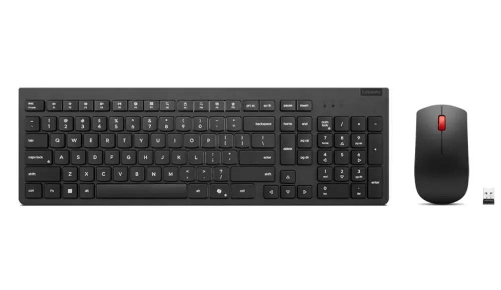 Lenovo Essential Wireless Combo клавиатура & мишка Gen2 черен-US Euro
