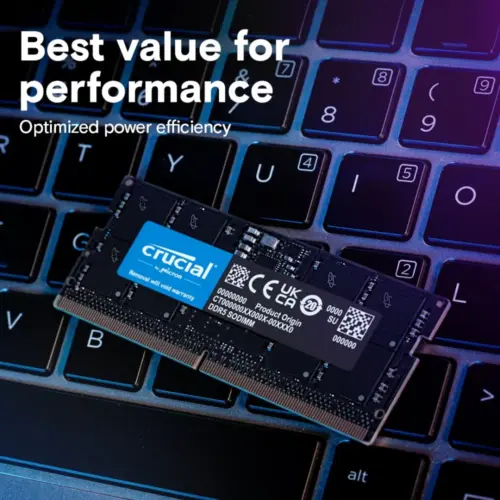 Crucial памет за лаптоп DDR5 SODIMM 64GB