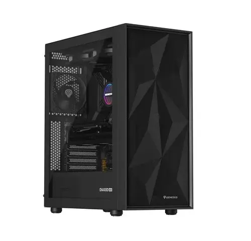 Natec кутия за компютър GENESIS DIAXID 605F MIDI TOWER USB-C