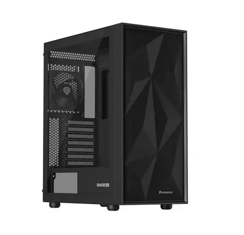 Alternative view of Natec кутия за компютър GENESIS DIAXID 605F MIDI TOWER USB-C