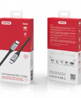 Unitek USB-C кабел PD 10Gbps