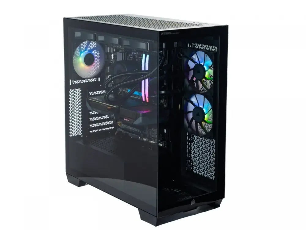 OPTIMUS Компютър E-Sport GB550T-CR9 Ryzen 7 5800X/16GB/1TB/RX 9060 XT 8GB/W11H