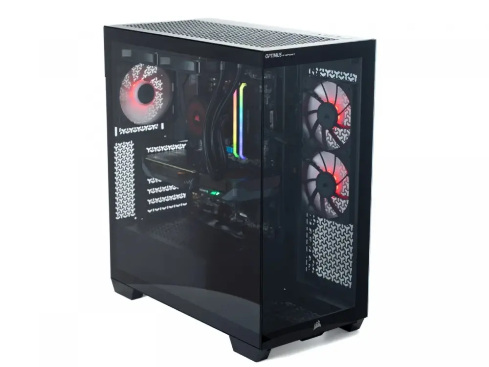 OPTIMUS Компютър E-Sport GB550T-CR9 Ryzen 7 5800X/16GB/1TB/RX 9060 XT 16GB/W11H