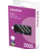 Adata SSD диск External SC735 2TB U3.2C 1000/1000MB/s сив