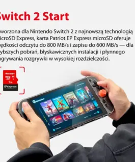 Alternative view of Patriot microSDXC card 512GB Express 800/600MB/s Nintendo Switch 2