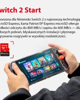 Alternative view of Patriot microSDXC card 512GB Express 800/600MB/s Nintendo Switch 2