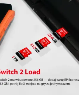 Patriot microSDXC card 512GB Express 800/600MB/s Nintendo Switch 2