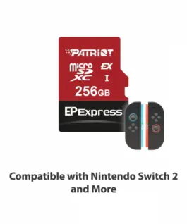 Alternative view of Patriot microSDXC card 256GB Express 800/600MB/s Nintendo Switch 2
