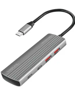 LogiLink Ultra lim USB3.2 Gen2 hub2xUSB-A2xUSB-C100