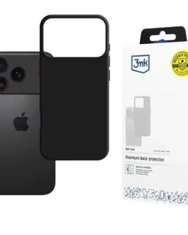 3MK Matt Case Apple iPhone 17 Pro Max черен
