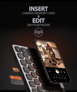 AXAGON HMC-KB-NRD hub + keyboa rd 5Gbps HDMI PD Nordic