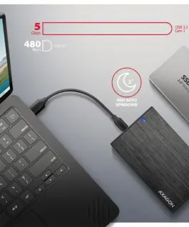 AXAGON EE25-XA6C USB-C 3.2 Gen 1 SATA 6G 2.5inch 5Gbps