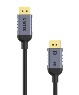 Alternative view of Unitek DisplayPort кабел 1.4, 8K@60Hz, C1628GY01-3M