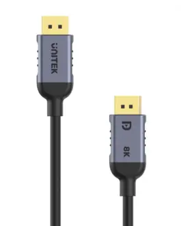 Alternative view of Unitek DisplayPort кабел 1.4, 8K@60Hz, C1628GY01-2M